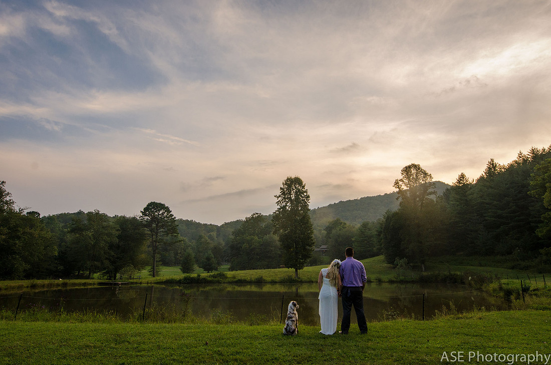 Rustic Wedding at Mountains and Meadows